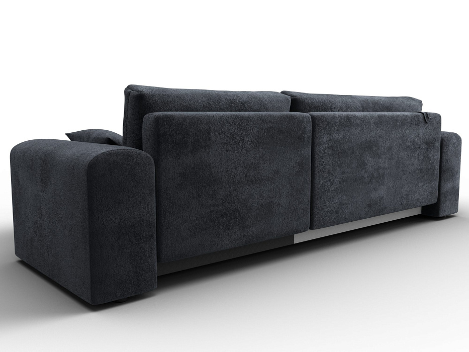 Диван угловой Лига-099 угол универсальный (tower 11 темно-серый)