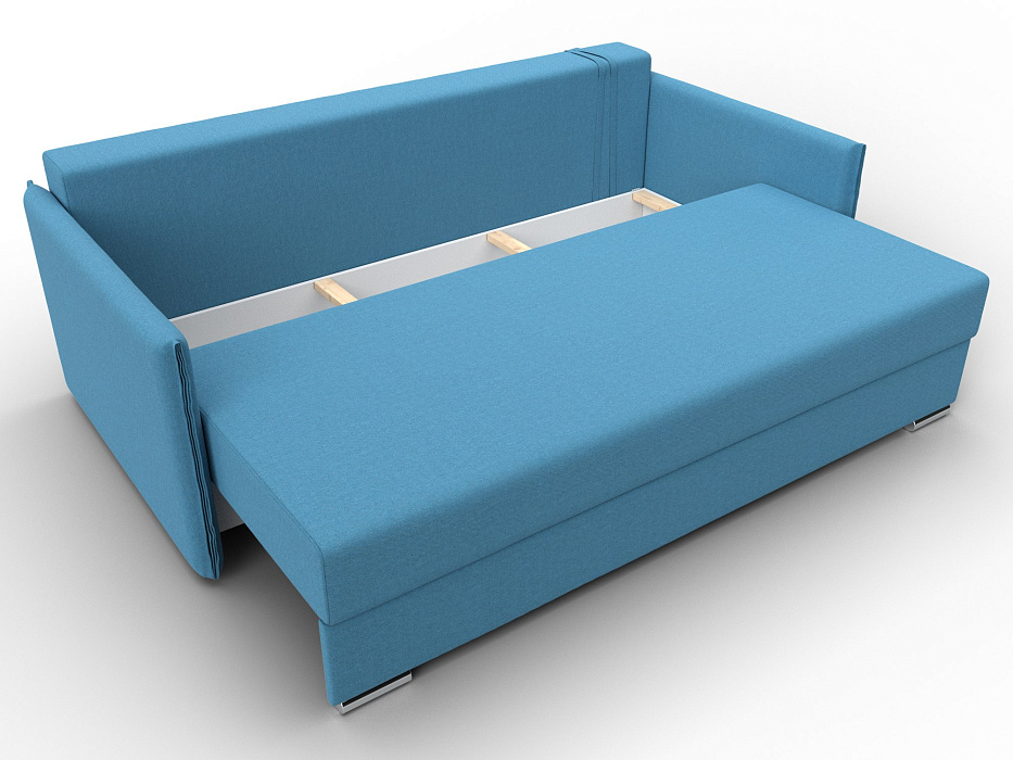 Диван прямой Сайгон (амур 10 голубой)