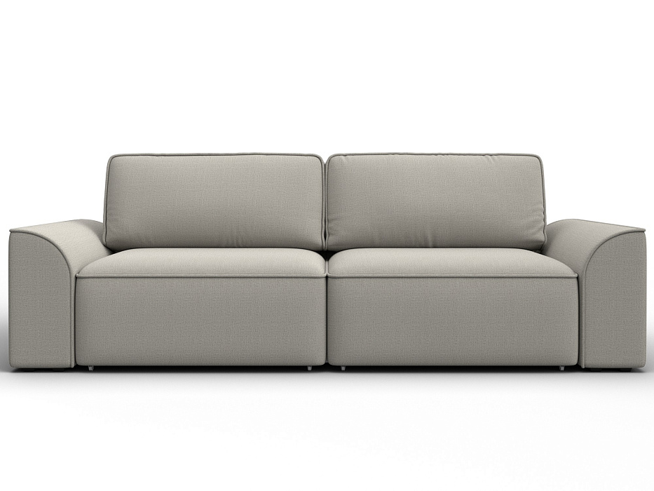 Диван прямой Лига-048 НПБ (амур 02 бежевый)