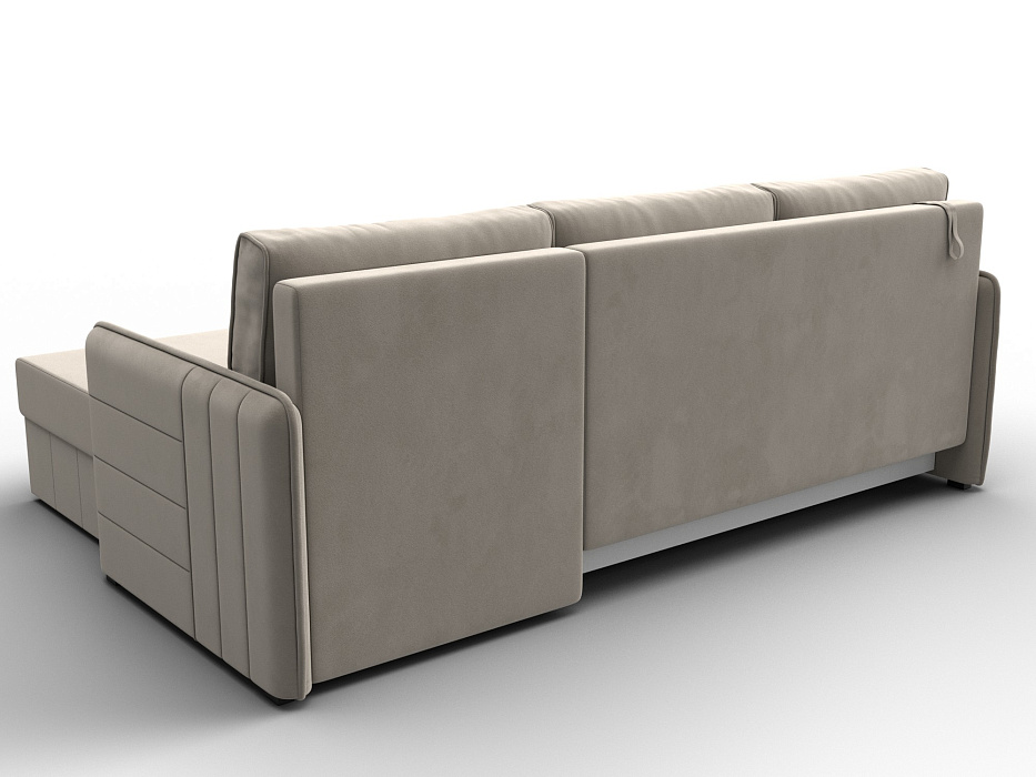 Диван угловой Слим угол универсальный (бежевый)