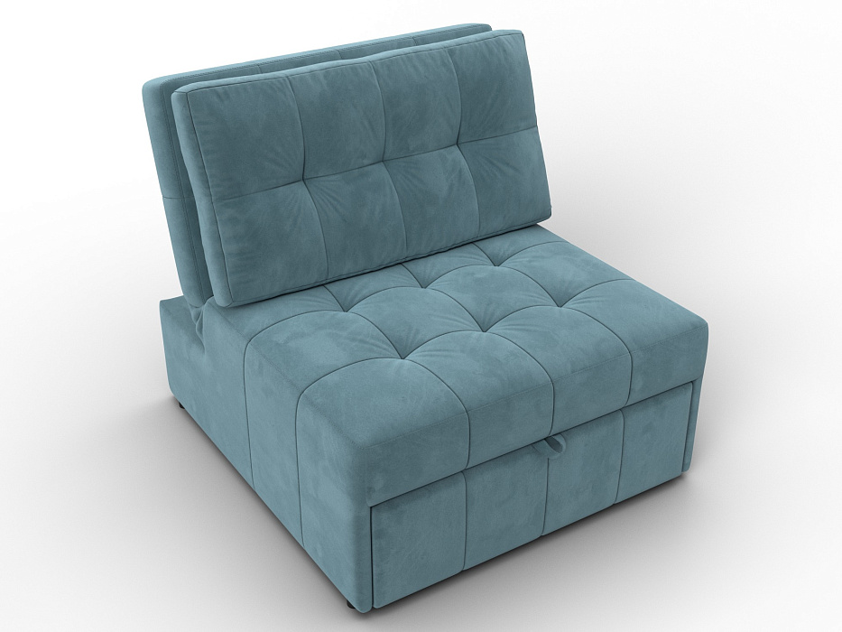 Кресло-кровать Лига-107 (80) (seven 113 бирюзовый)