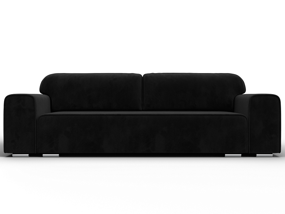 Диван прямой Лига-029 (черный)