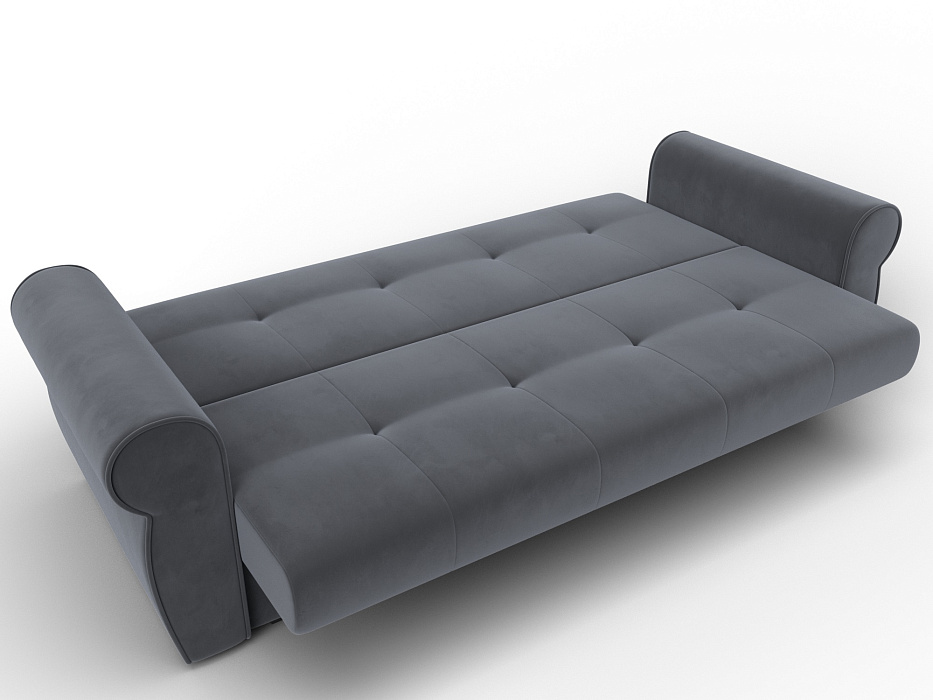 Диван-книжка Лига-019 (серый)