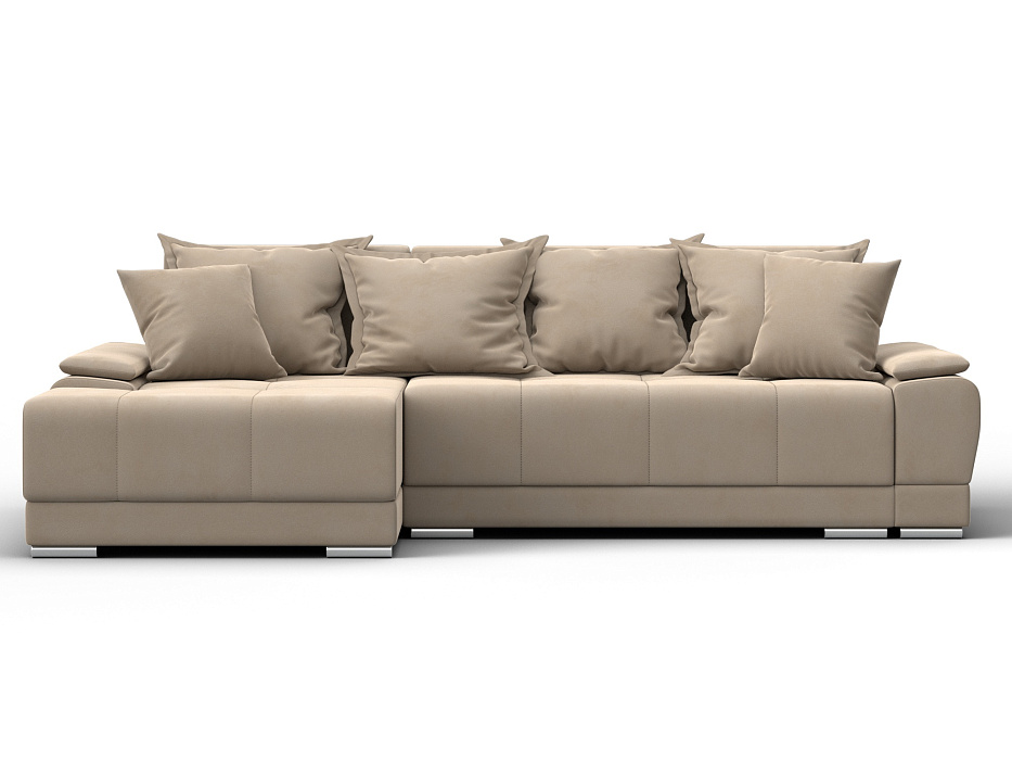 Диван угловой Лига-119 угол левый (seven 729 бежевый)