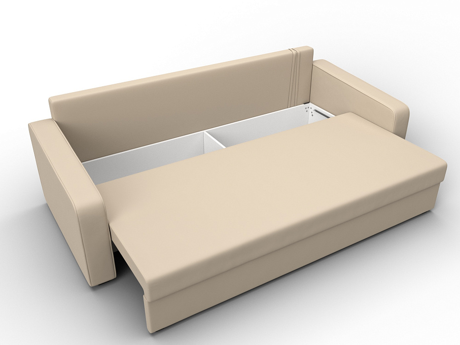 Диван прямой Лига-009 (бежевый)