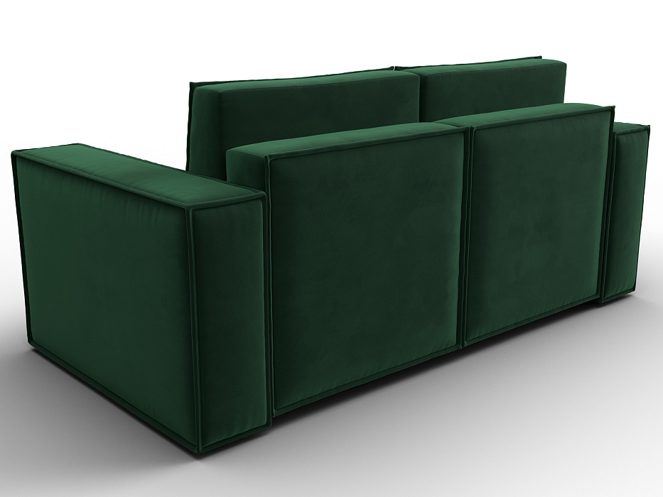 Диван прямой Куба мини (зеленый)
