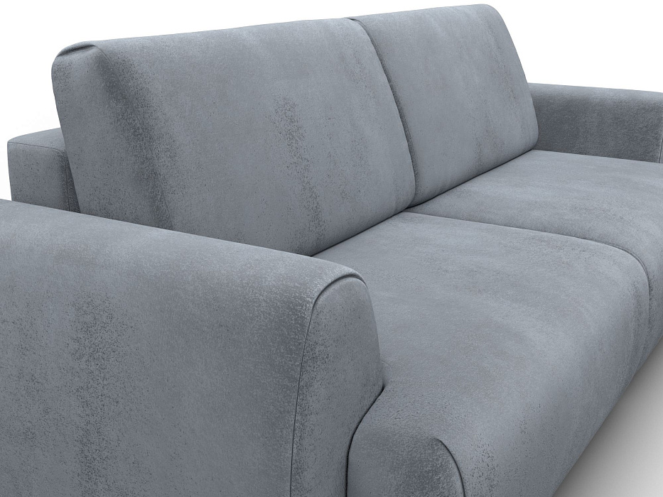 Диван прямой Лига-115 НПБ (tower 10 серый)