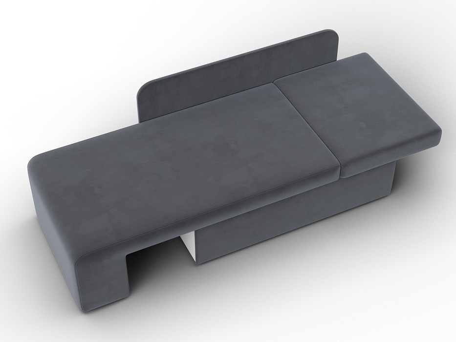 Кушетка Лига-097 (seven 17 серый)