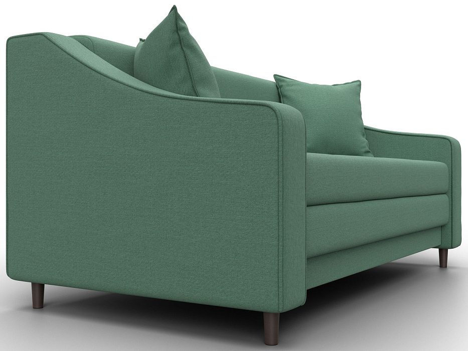 Диван прямой Лига-071 (амур 11 зеленый)