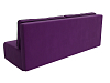Прямой диван Уно (фиолетовый\черный цвет)