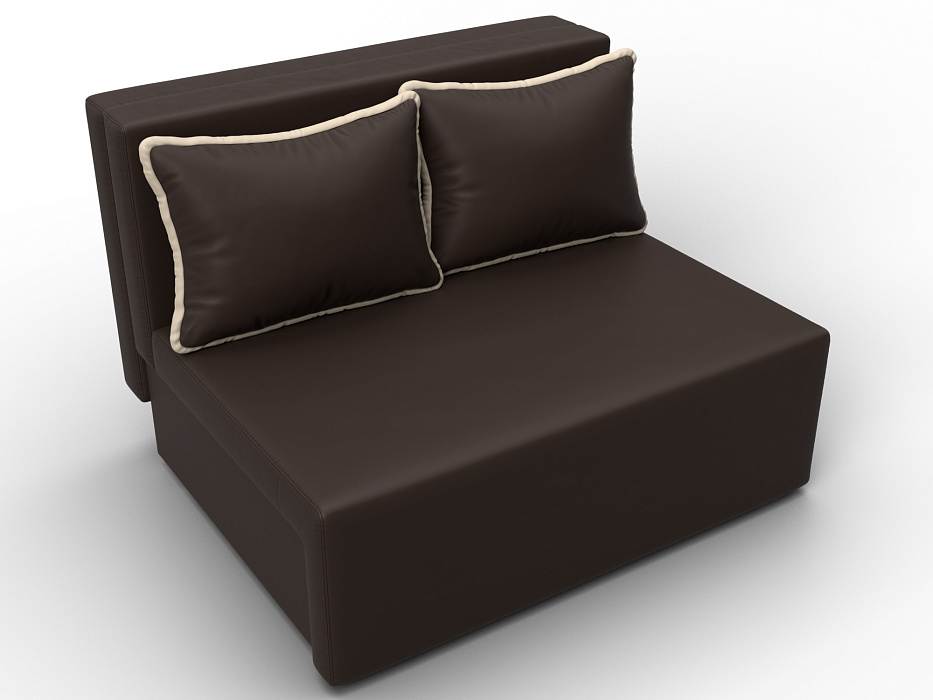 Диван прямой Лагуна (коричневый;бежевый)