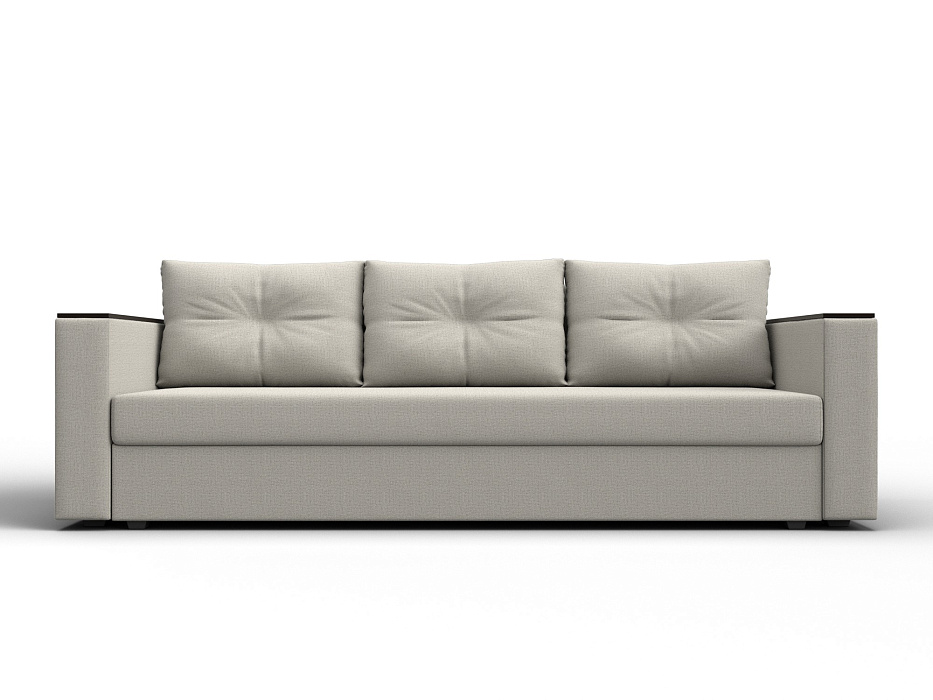 Диван прямой Атланта без стола (амур 02 бежевый)