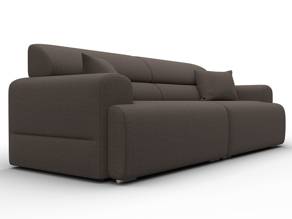 Диван прямой Лига-109 НПБ (амур 05 коричневый)