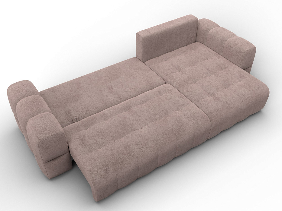 Диван угловой Лига-110 НПБ угол универсальный (tower 05 бежевый)