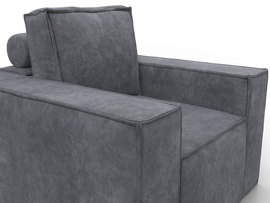 Кресло Лига-081 НПБ (brut 16 темно-серый)