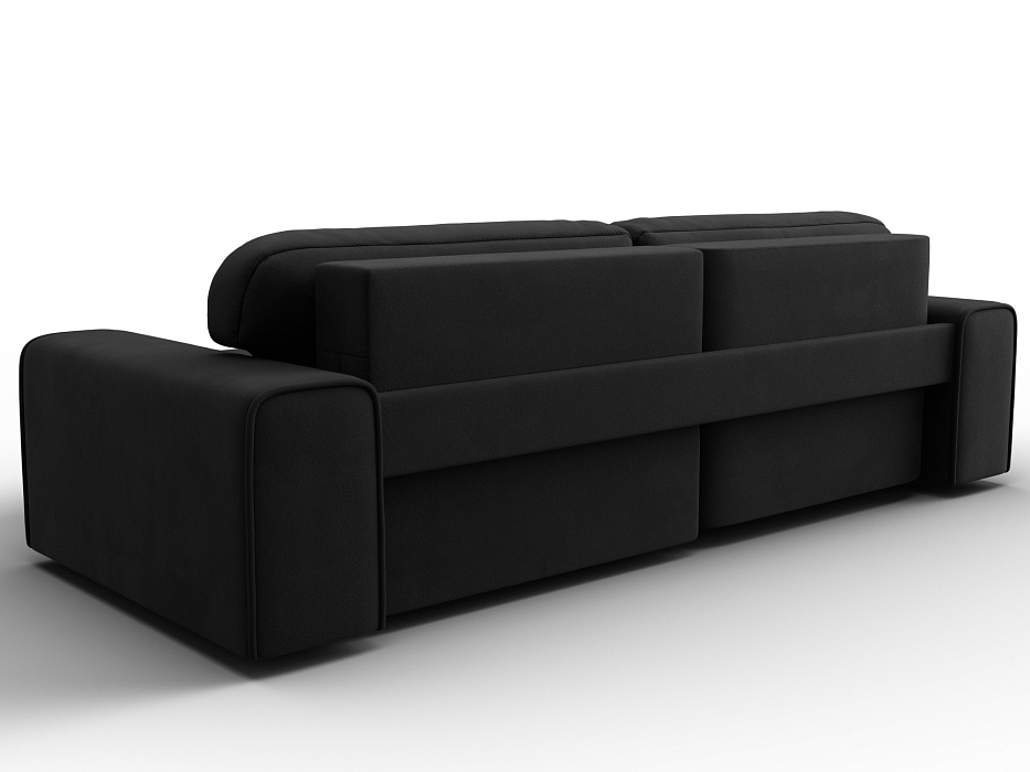 Диван угловой Лига-029 (черный)