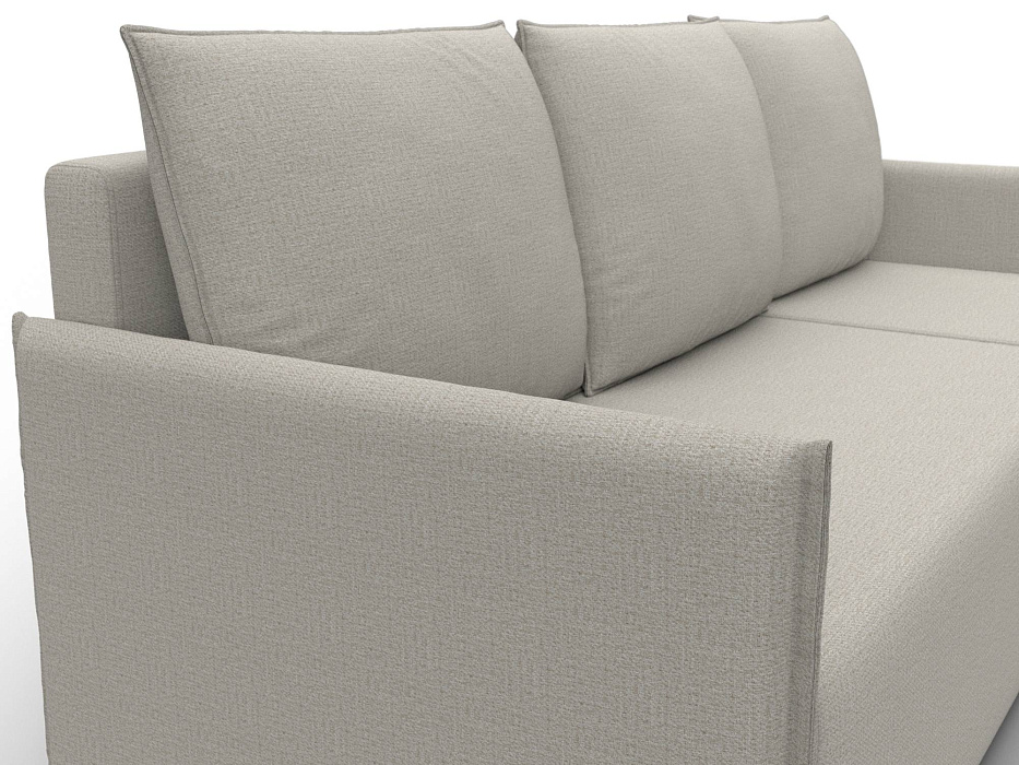 Диван угловой Лига-124 угол универсальный (амур 02 бежевый)