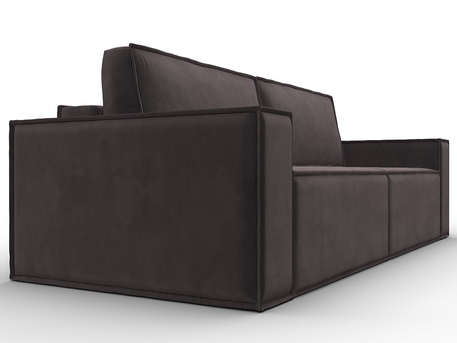 Диван прямой Куба (коричневый)