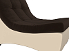 Модуль Монреаль кресло (коричневый\бежевый)
