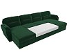 П-образный диван Бостон (зеленый цвет)