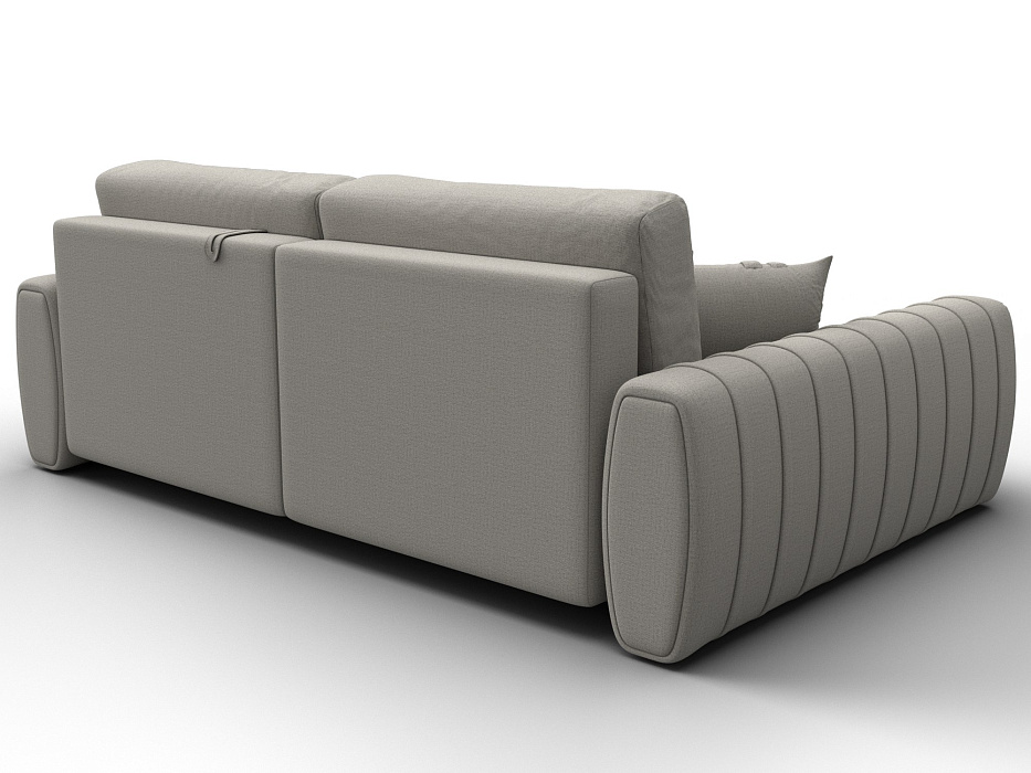 Диван угловой Лига-057 НПБ угол левый (амур 02 бежевый)