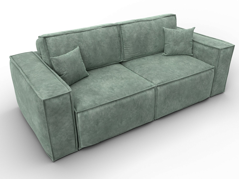 Диван прямой Лига-081 НПБ (brut 08 зеленый) Диван прямой Лига-081 НПБ (brut 08 зеленый)