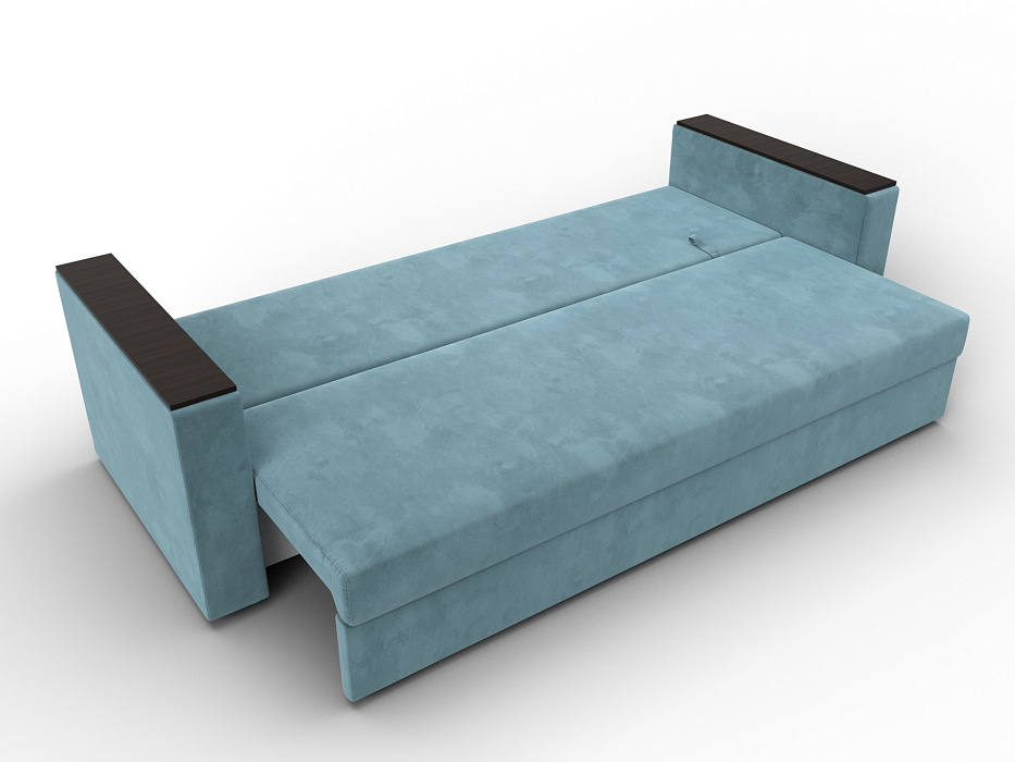 Диван прямой Атланта без стола (seven 113 бирюзовый)