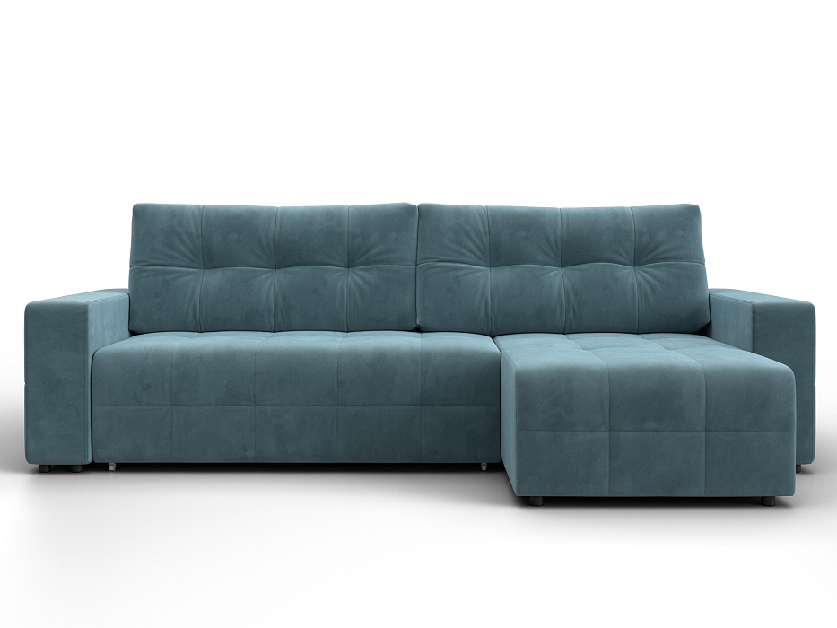 Диван угловой Лига-122 угол универсальный (seven 113 бирюзовый)