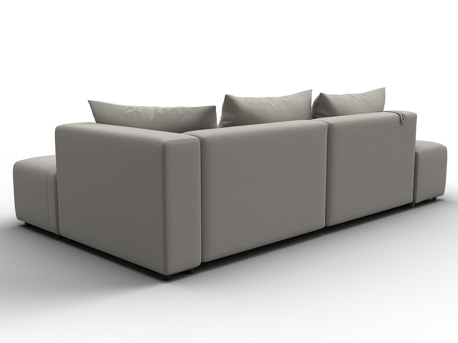 Диван угловой Лига-103 НПБ угол правый (амур 02 бежевый)