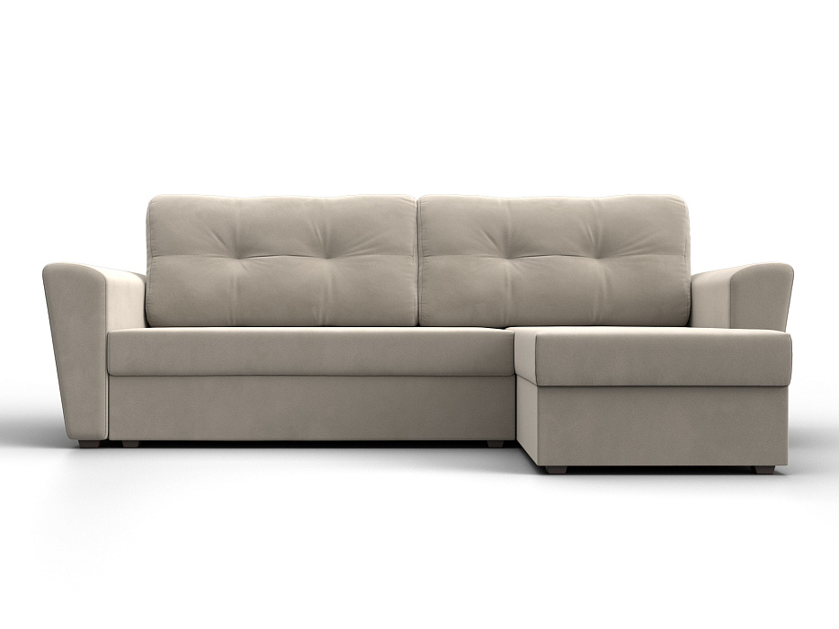 Диван угловой Амстердам Лайт правый угол (бежевый)