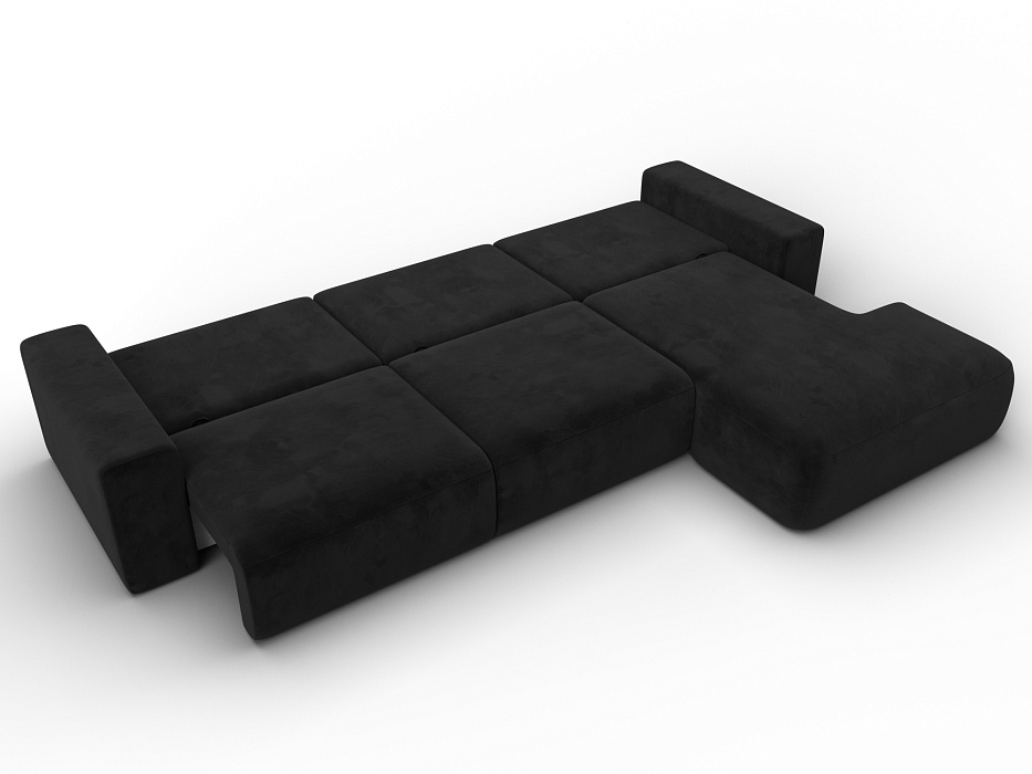 Диван угловой Лига-036 НПБ Классик Лонг правый угол (коричневый)