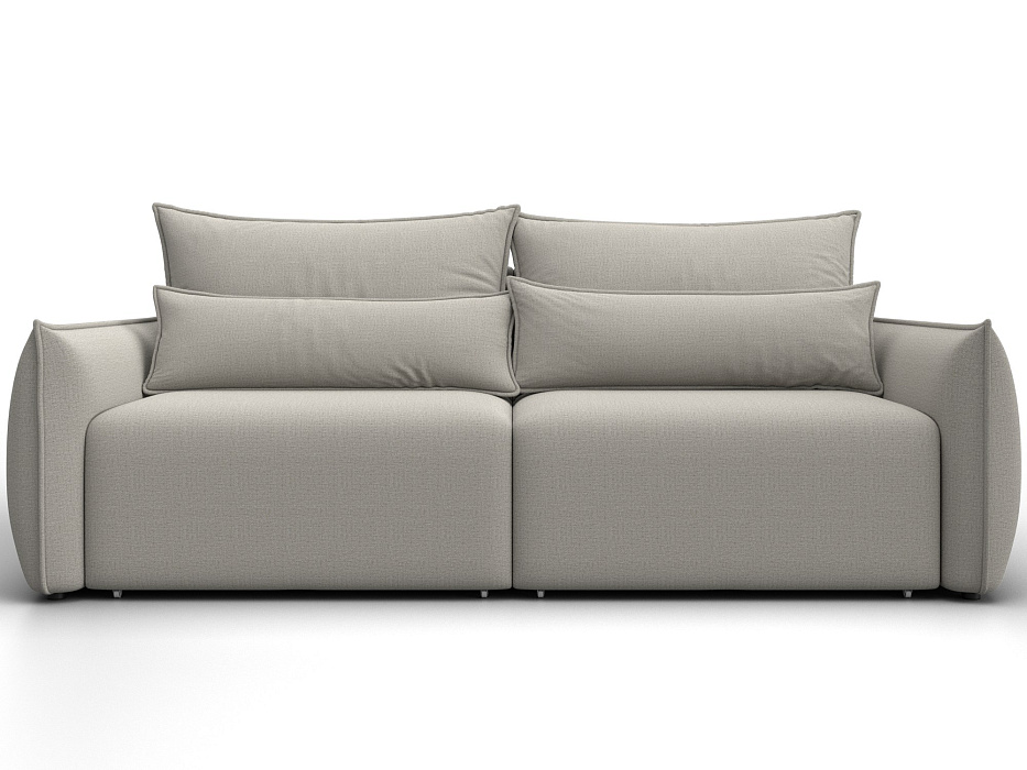 Диван прямой Лига-051 НПБ (амур 02 бежевый)