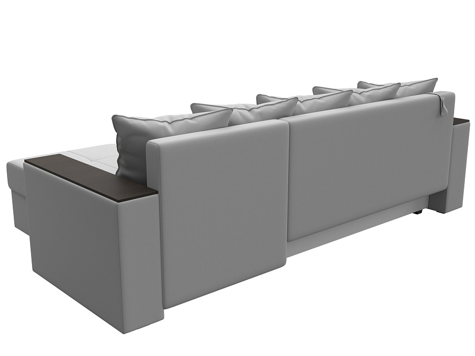 Диван угловой Дубай Лайт угол универсальный (белый)