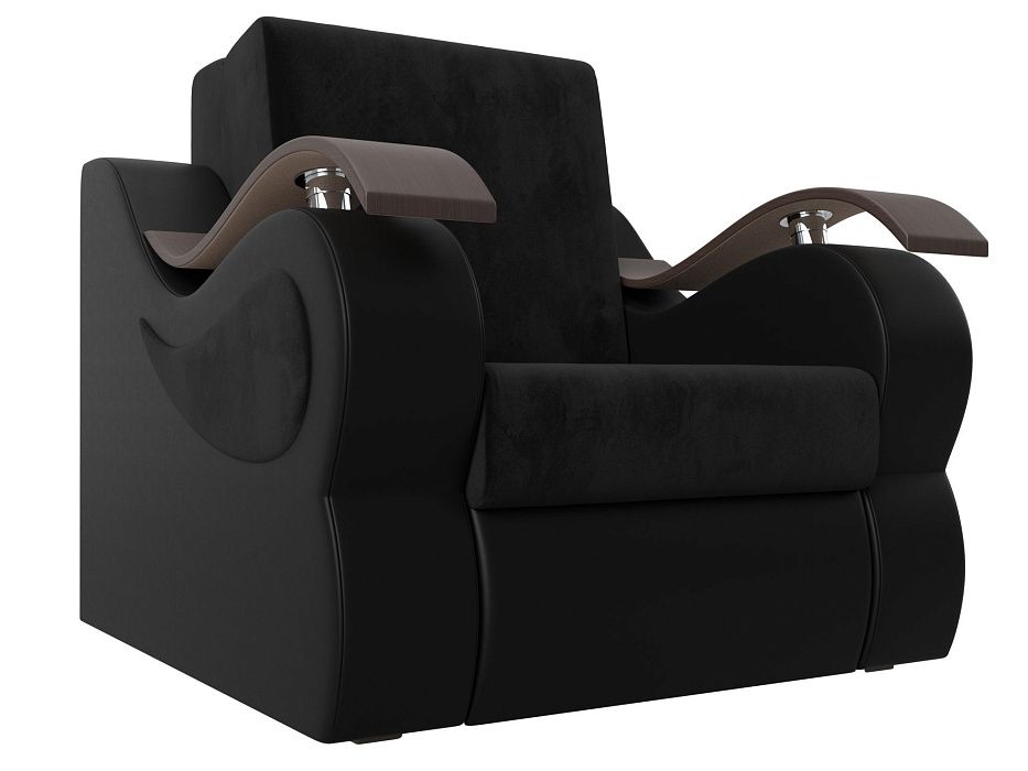 Кресло-кровать Меркурий 80 (черный\черный)