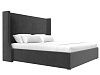 Интерьерная кровать Ларго 160 (серый)