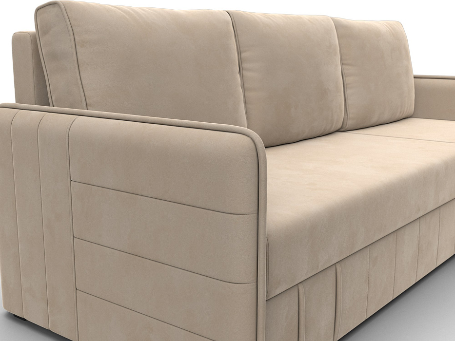 Диван угловой Слим угол универсальный (seven 729 бежевый)