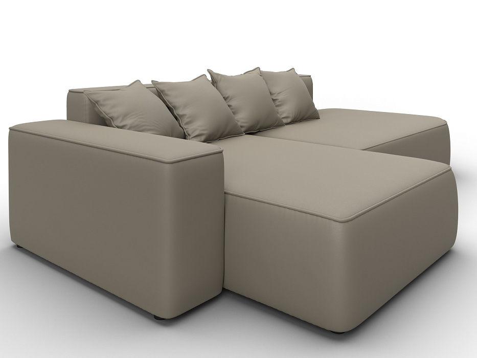 Диван угловой Лига-065 угол левый (grifon 04 бежевый)