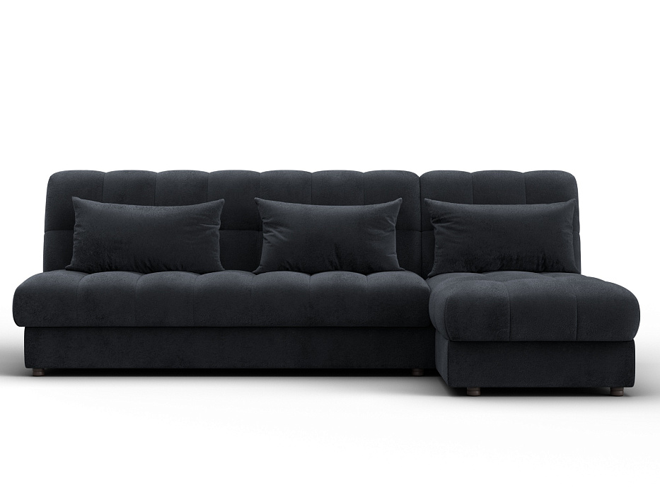 Диван угловой Лига-116 НПБ угол правый (tower 11 темно-серый)