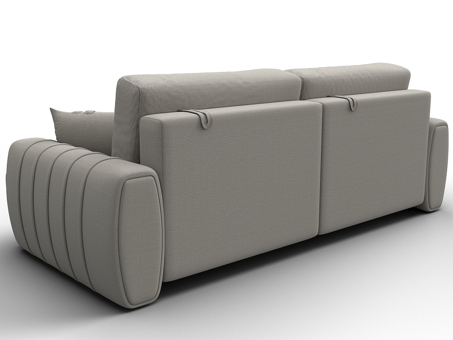 Диван прямой Лига-057 НПБ (амур 02 бежевый)