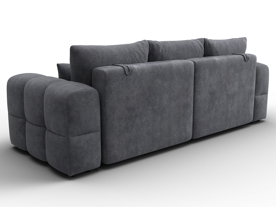 Диван прямой Лига-110 НПБ (brut 16 темно-серый)