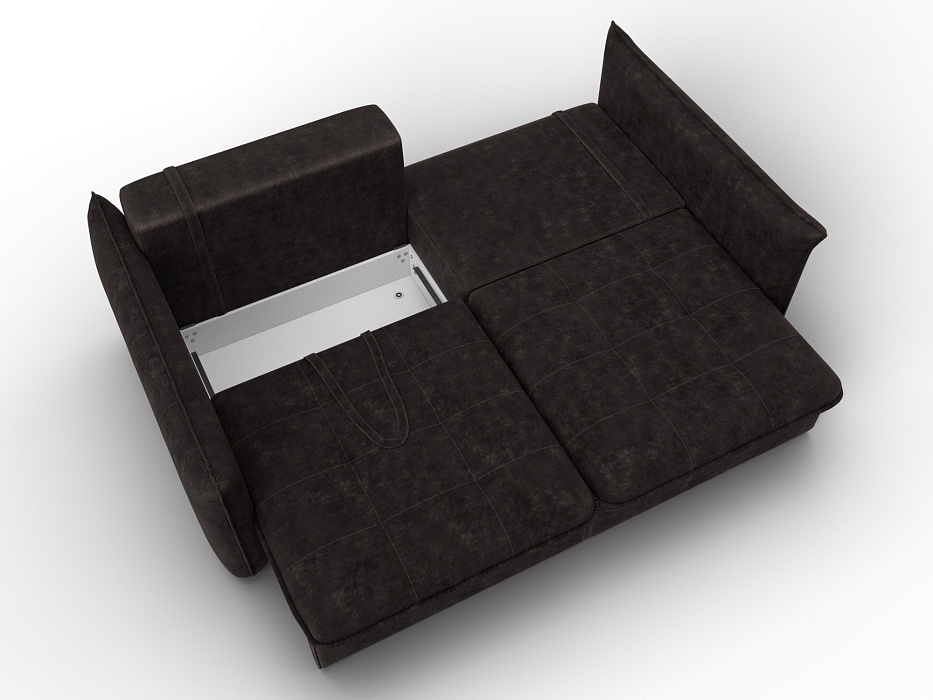 Диван прямой Лига-100 НПБ (brut 17 коричневый)