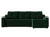 Угловой диван Сенатор правый угол (зеленый)