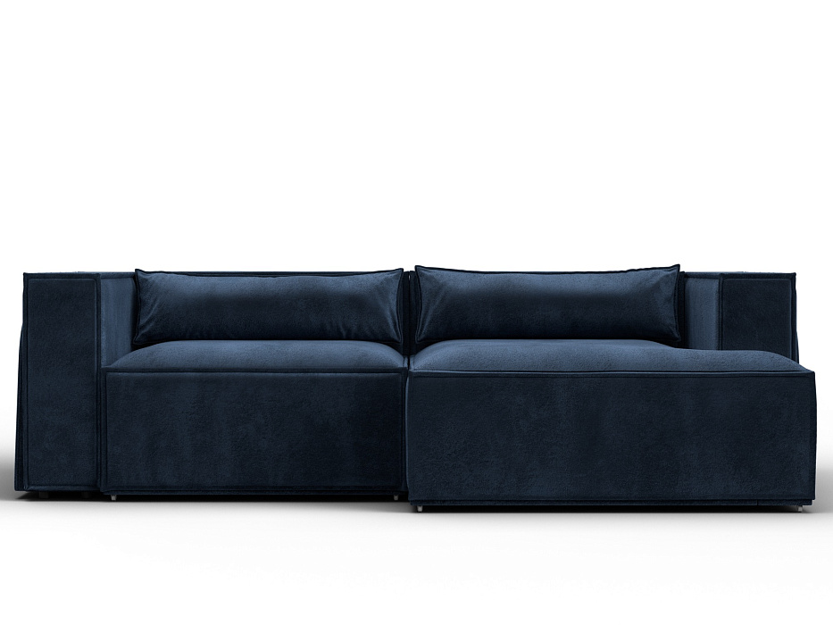 Диван угловой Лига-061 угол правый (tower 13 синий)