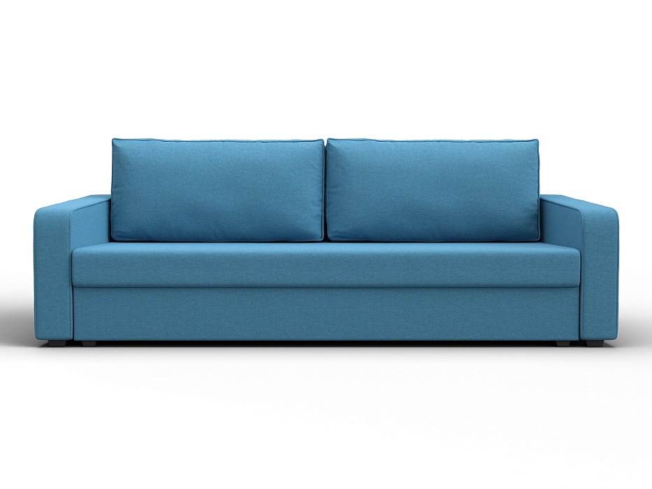 Диван прямой Лига-009 (амур 10 голубой) Диван прямой Лига-009 (амур 10 голубой)