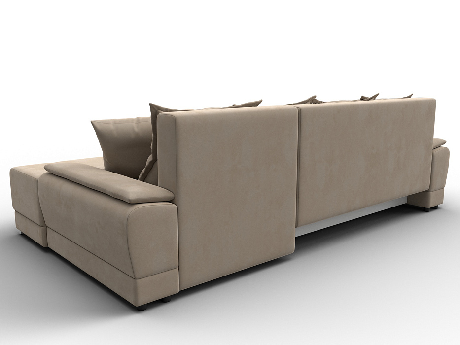 Диван угловой Лига-119 угол правый (seven 729 бежевый)