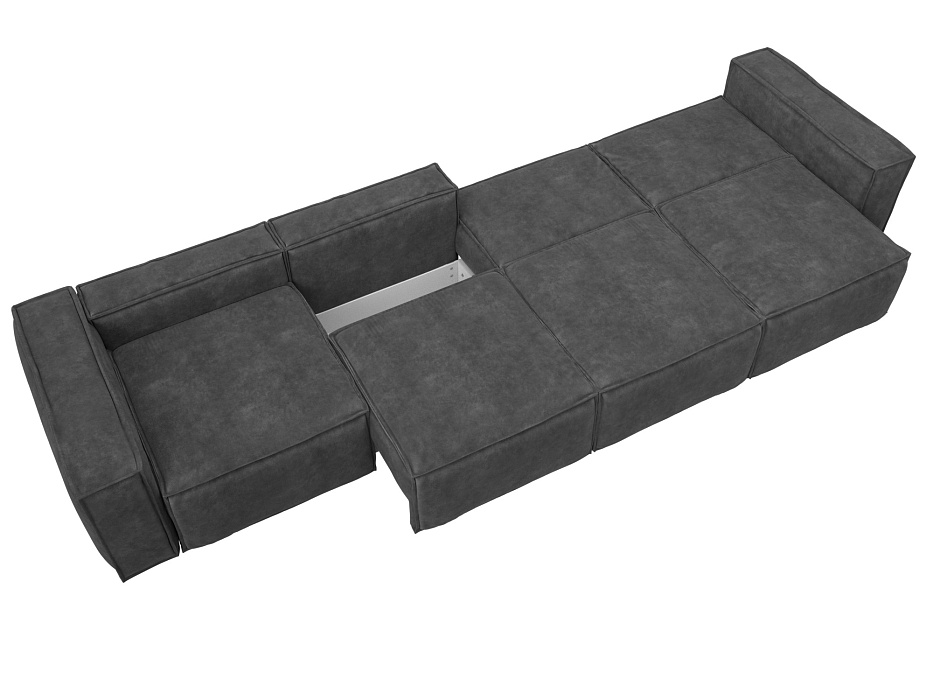 Диван прямой Лига-081 НПБ МегаЛонг фото в интернет-магазине Лига Диванов