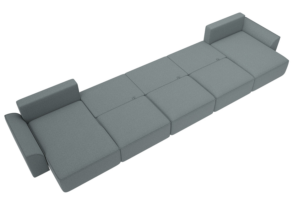Диван П-образный Лига-048 НПБ МегаЛонг (амур 07 серый) Диван П-образный Лига-048 НПБ МегаЛонг (амур 07 серый)