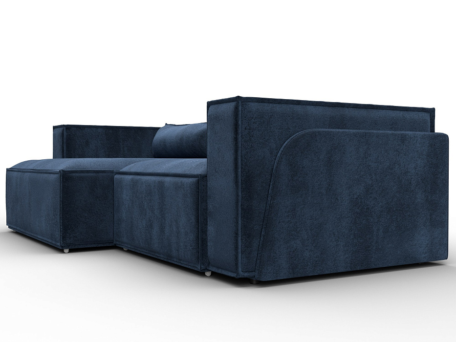 Диван угловой Лига-061 угол левый (tower 13 синий)
