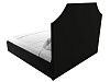 Интерьерная кровать Кантри 160 (черный цвет)