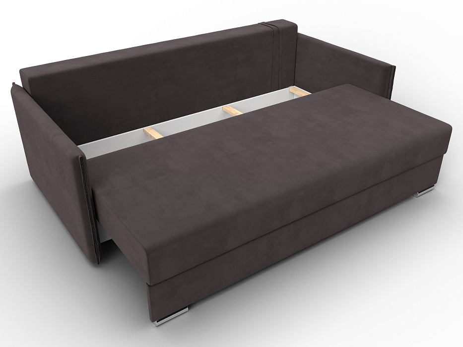 Диван прямой Сайгон (seven 727 коричневый)